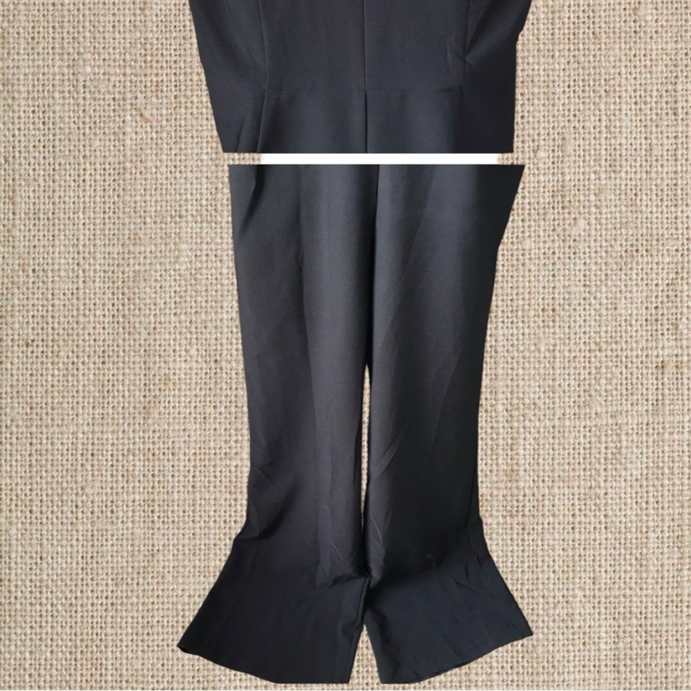 Black Halter Jumpsuit - Picture 4 of 4